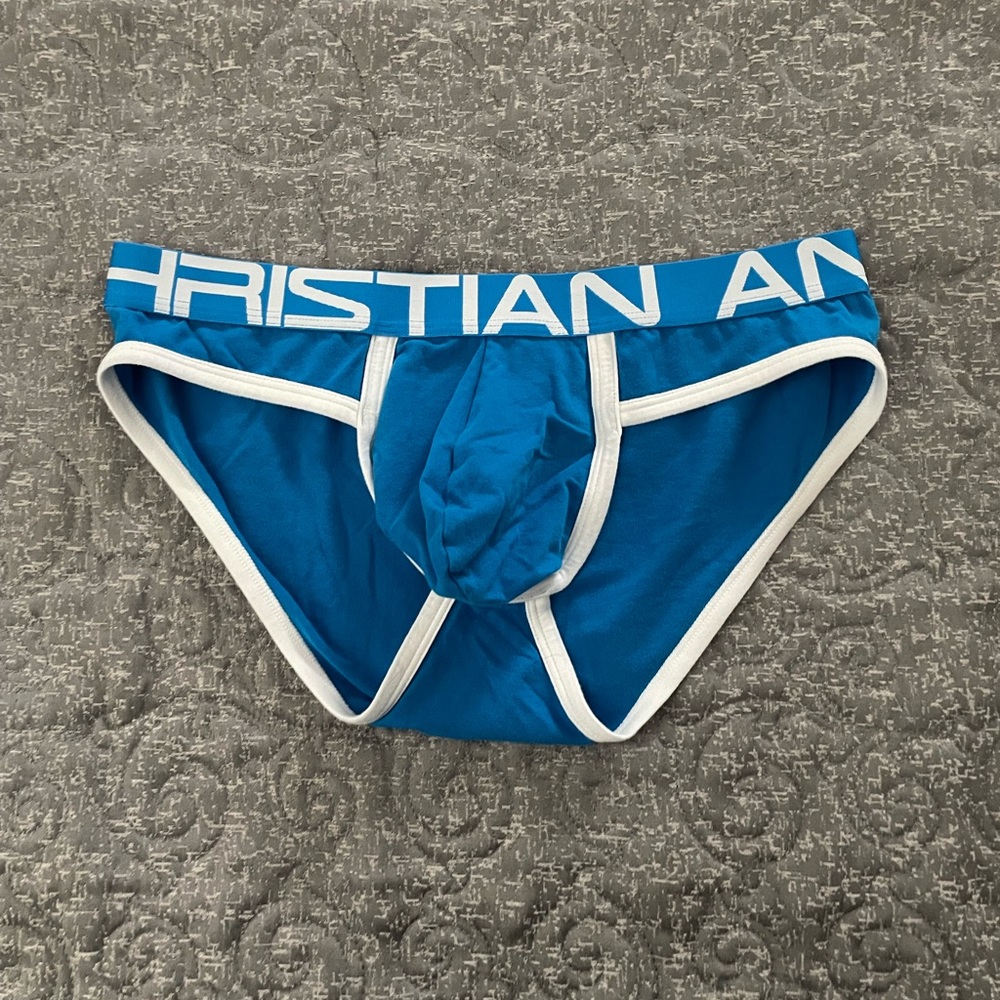 Andrew Christian Briefs size L, with C-Ring